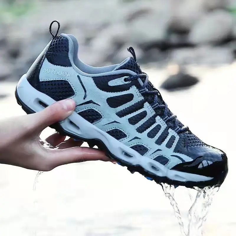JIEMIAO/Мужская Женская Треккинговая горная обувь, Уличная спортивная обувь, Спортивная обувь для восходящего потока для мужчин, Нескользящие походные кроссовки Унисекс