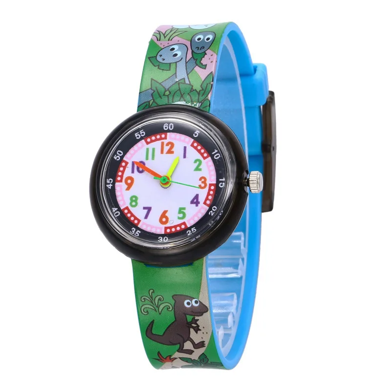 Высококачественные часы с изображением пчелы и цветка, модные повседневные детские кварцевые часы с единорогом и пони для студентов, часы для мальчиков и девочек