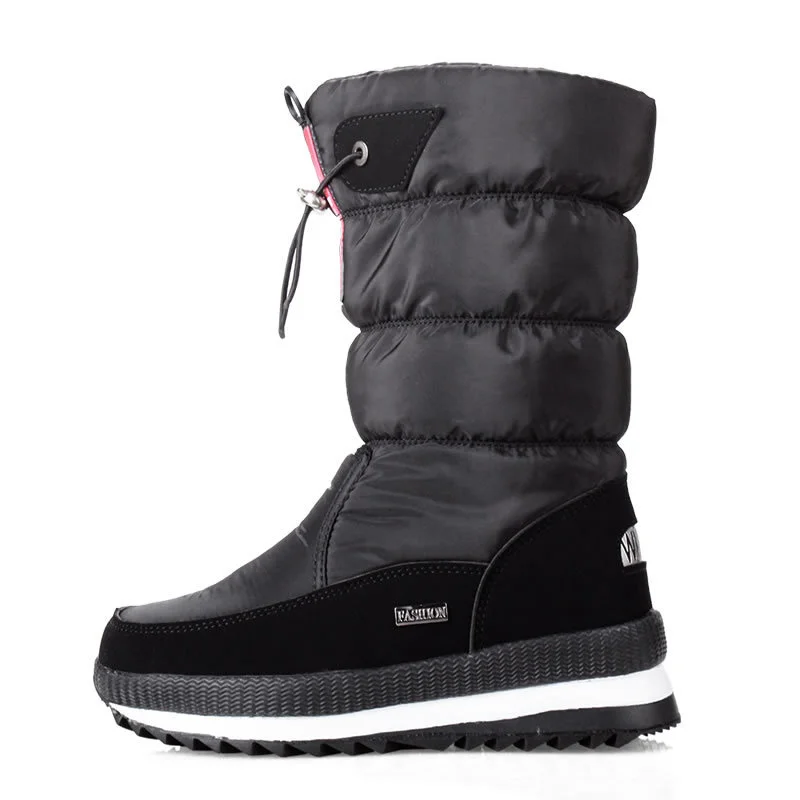 Женские зимние ботинки, нескользящая водонепроницаемая зимняя женская обувь, Женские ботинки для женщин, зимняя обувь, сохраняющая тепло, Женские ботинки, новинка 2023 года