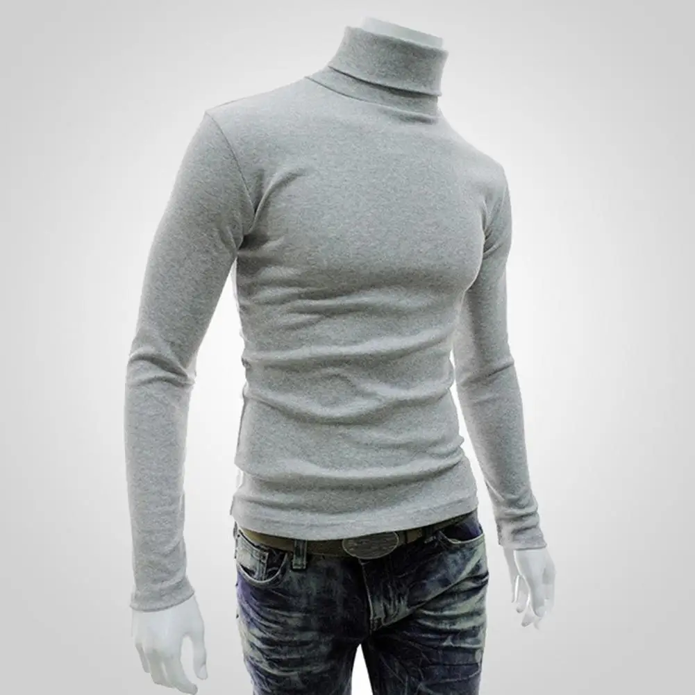 Рубашка, Мужской Пуловер с длинным рукавом, мягкий однотонный Эластичный Весенне-Осенний Мужской Брендовый свитер, мужской
